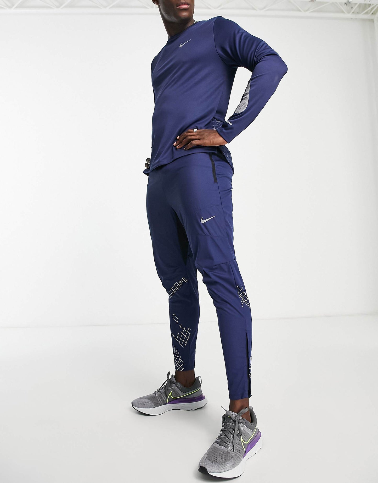 nike phenom elite division bleu araignée