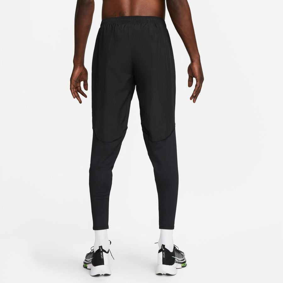 NIKE Pantalon De Running Dri-Fit fast - Noir / Bleu Marine